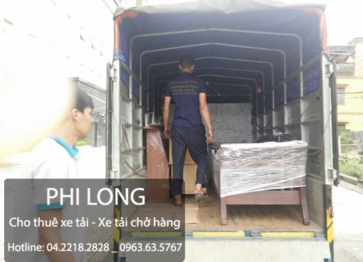 Phi Long cho thuê xe tải chở hàng tại phố Hoàng Hoa Thám