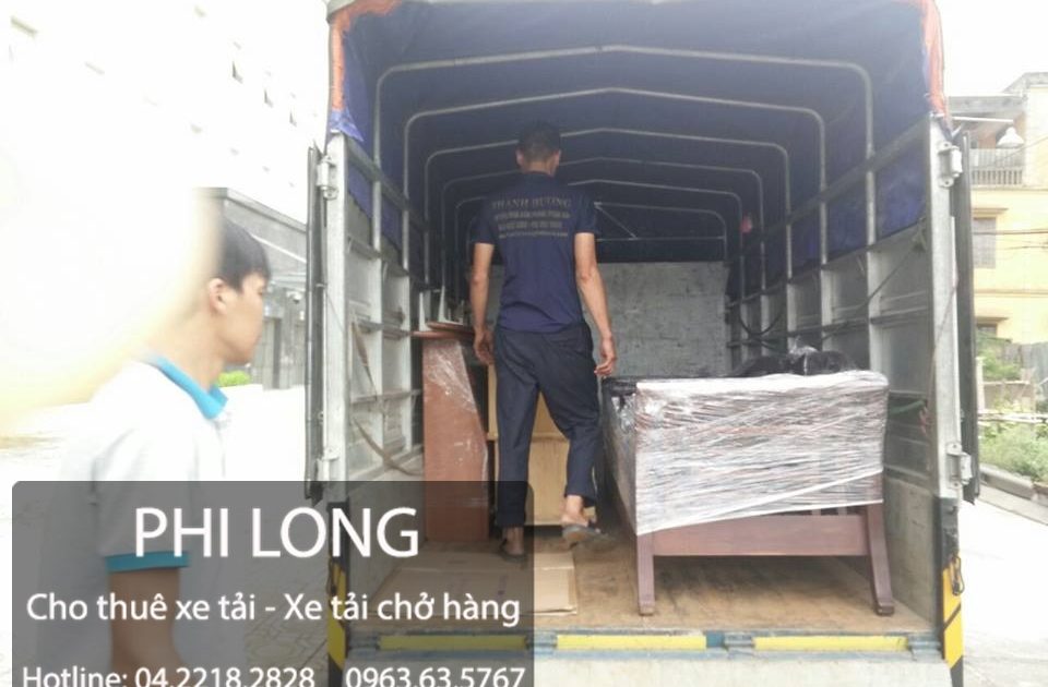 Phi Long cho thuê xe tải chở hàng tại phố Hoàng Hoa Thám