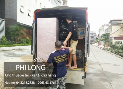 Dịch vụ cho thuê xe tải chở hàng thuê tại phố Chu Văn An
