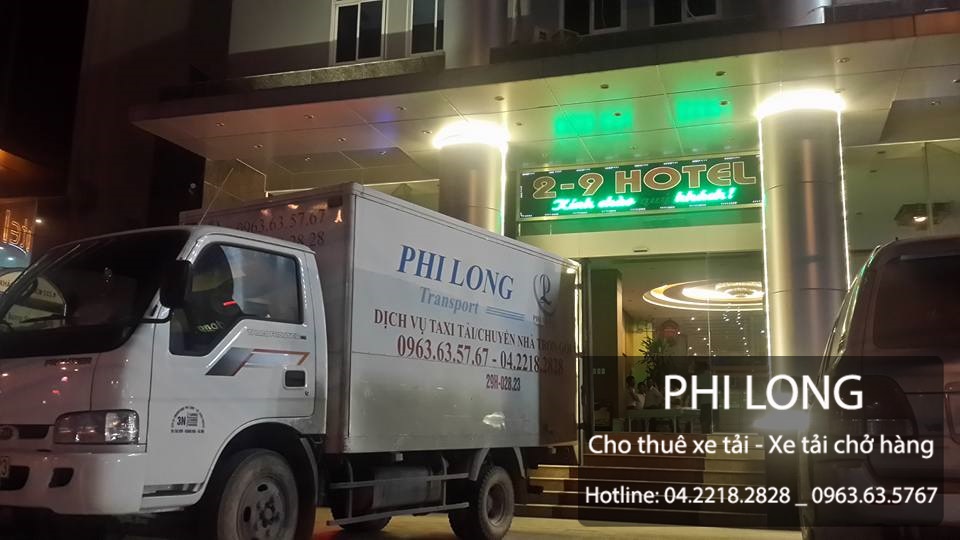 Dịch vụ cho thuê xe tải Phi Long tại phố phố Hoàng Đạo Thúy