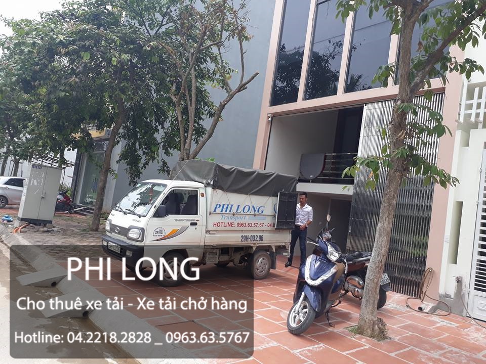 Dịch vụ cho thuê xe tải chở hàng giá rẻ chuyên nghiệp Phi Long tại phố Quang Trung