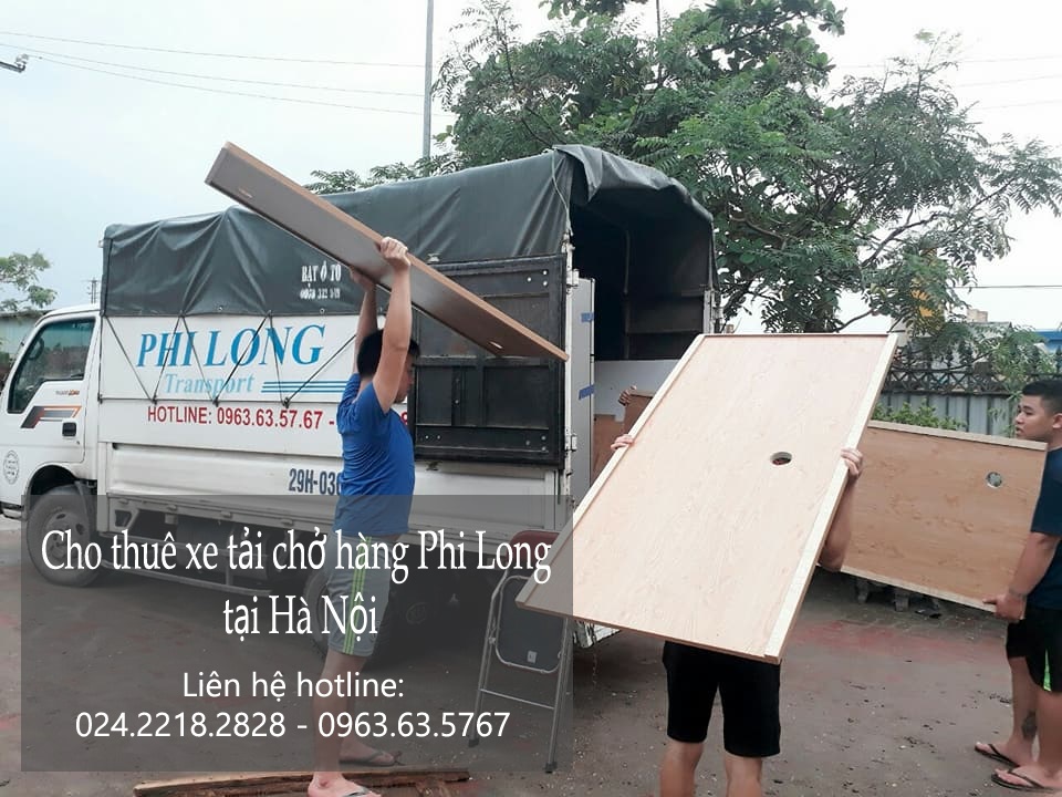 Dịch vụ cho thuê xe tải chở hàng giá rẻ Phi Long tại Đường Bưởi
