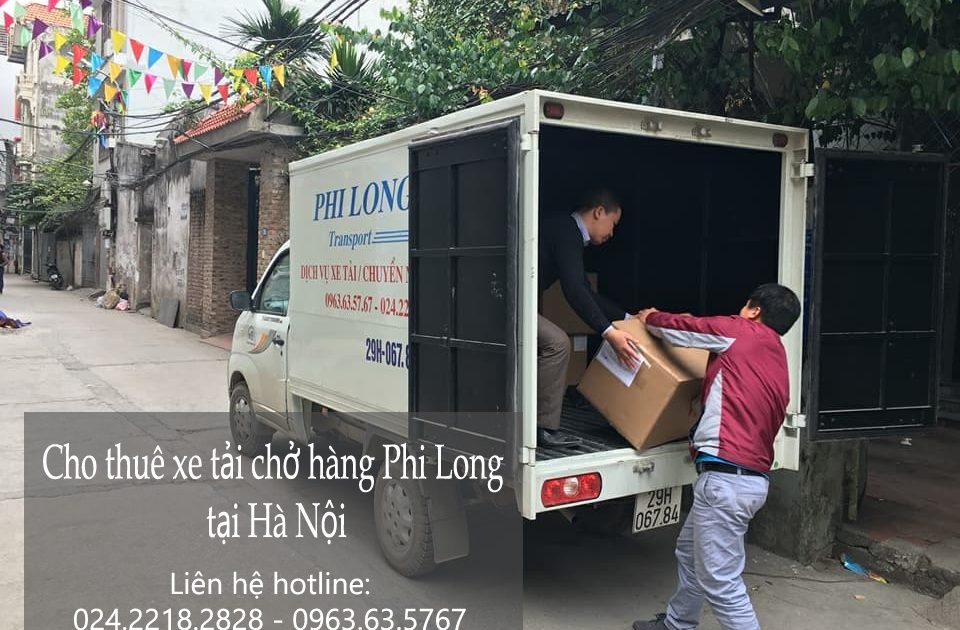 Dịch vụ xe tải chở hàng thuê tại phố Yên Duyên