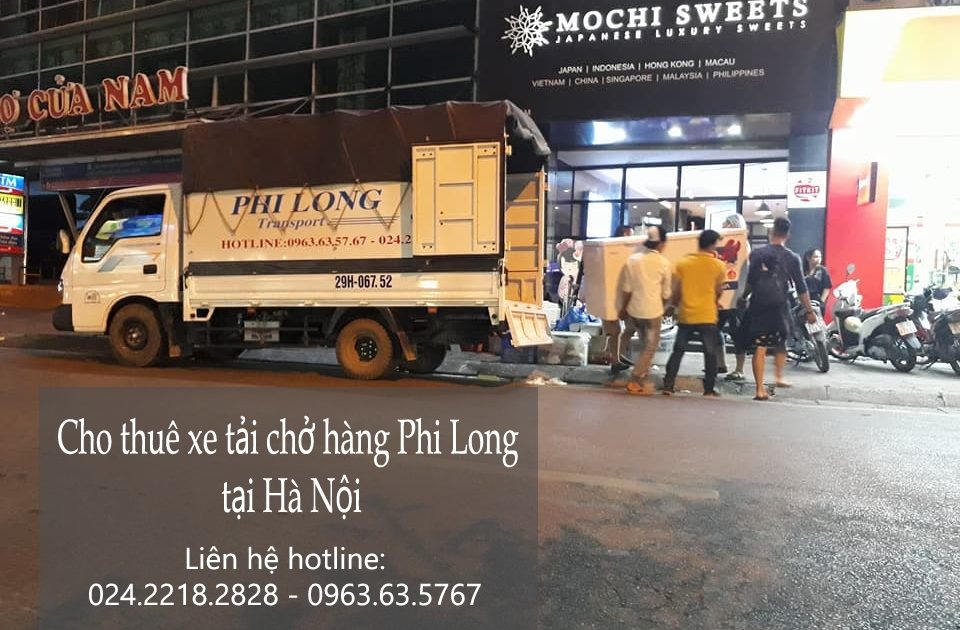 Dịch vụ cho thuê xe tải tại phố Phú Thượng