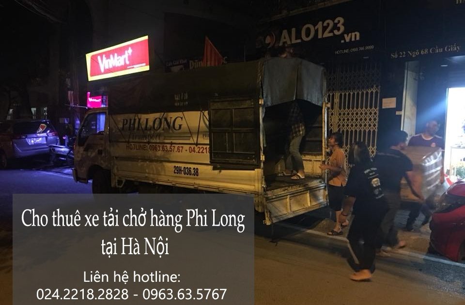 Dịch vụ cho thuê xe tải tại phố Tô Tịch