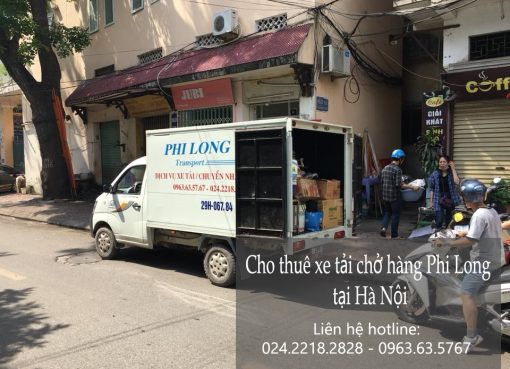 Dịch vụ cho thuê xe tải tại phố Trần Cao Vân