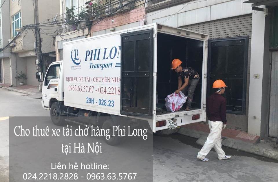 Dịch vụ cho thuê xe tải tại phố Hồng Hà