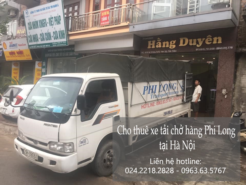 Dịch vụ cho thuê xe tải giá rẻ tại đường Hoàng Tăng Bí