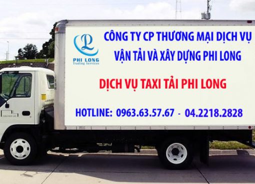 Dịch vụ taxi tải Phi Long tại phố Xốm