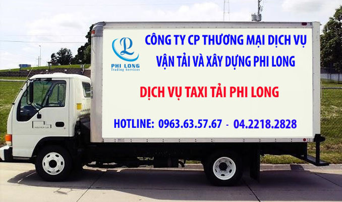 Cho thuê xe tải giá rẻ Phi Long tại phố Kim Quan