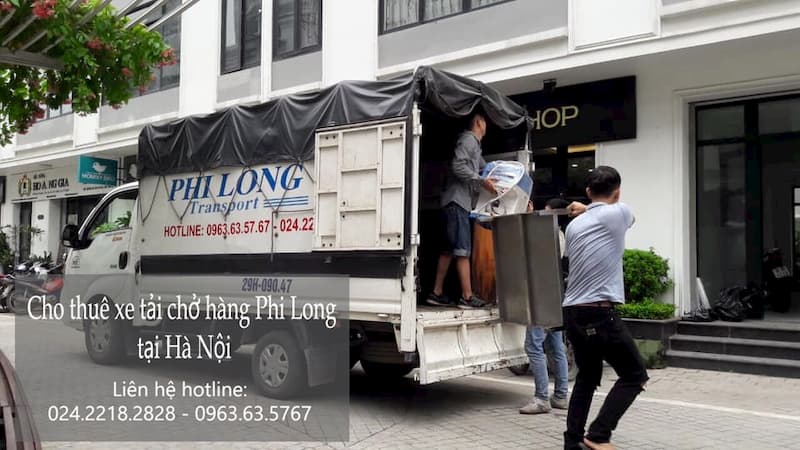 Taxi tải giá rẻ Phi Long tại phố Đức Giang