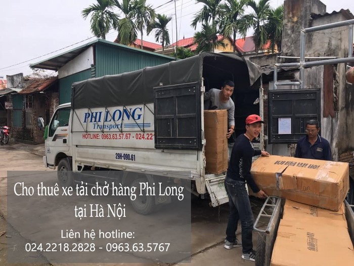 Dịch vụ xe tải giá rẻ Phi Long tại phố Cao Xuân Huy