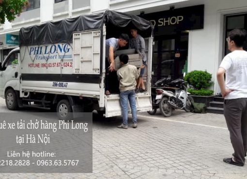 Dịch vụ xe tải giá rẻ Phi Long tại phố Hoàng Quốc Việt