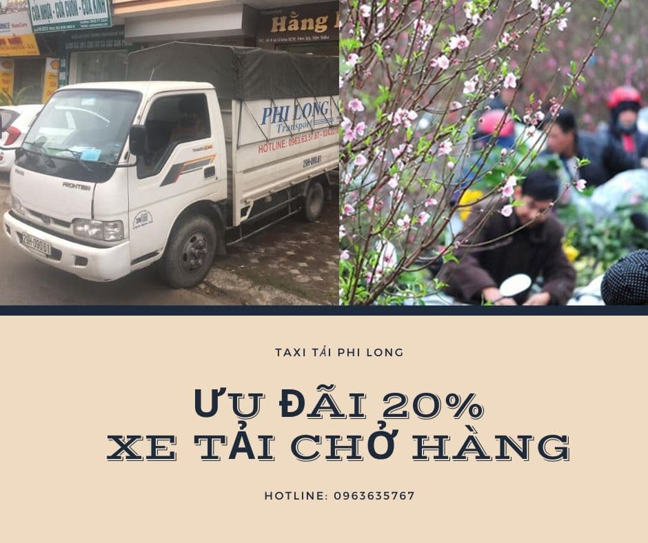 Dịch vụ cho thuê xe tải tại xã Xuân Canh