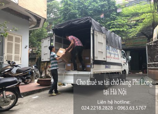 Dịch vụ cho thuê xe tải tại phố Pháo Đài Láng