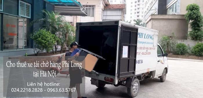 Dịch vụ cho thuê xe tải tại đường Hoàng Ngân đi Phú Thọ