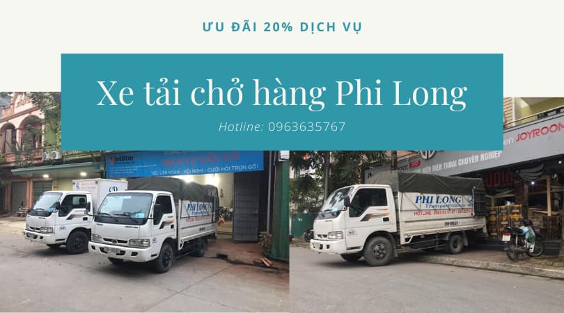 Dịch vụ cho thuê xe tải phố Trịnh Đình Cửu đi Quảng Ninh