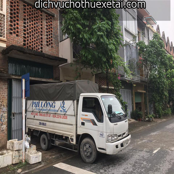 Dịch vụ cho thuê xe tải tại khu đô thị Hoàng Văn Thụ