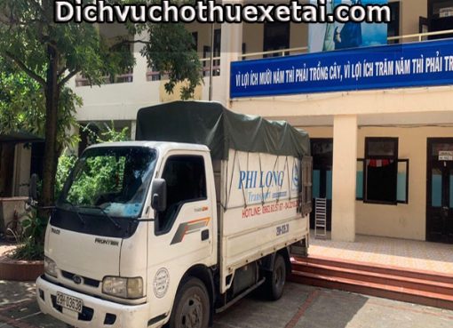 dịch vụ cho thuê xe tải tại khu đô thị Tây Nam Linh Đàm
