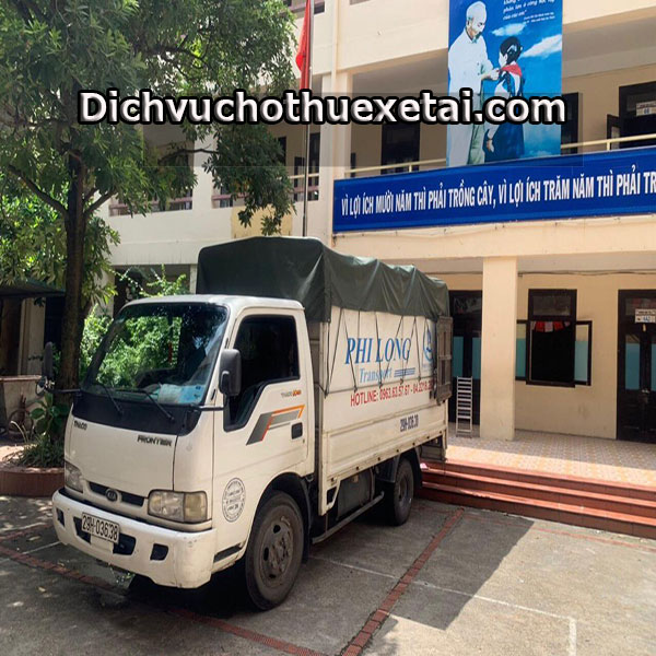dịch vụ cho thuê xe tải tại khu đô thị Tây Nam Linh Đàm